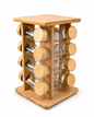 Wooden Rotatable Spice Rack
