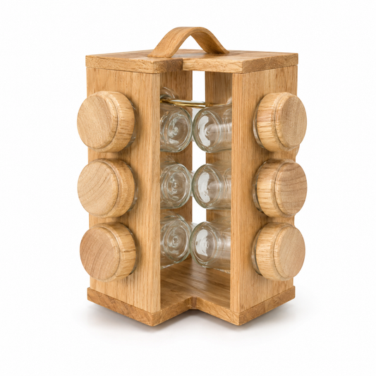 Wooden Spice Rack Premium Quality
