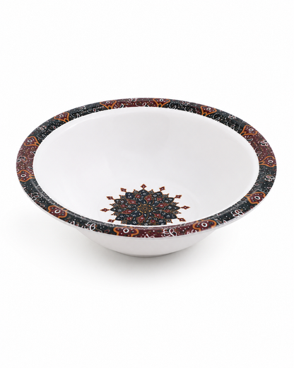 Double Glazed Melamine Dessert Bowl | Serving Bowl Without lid