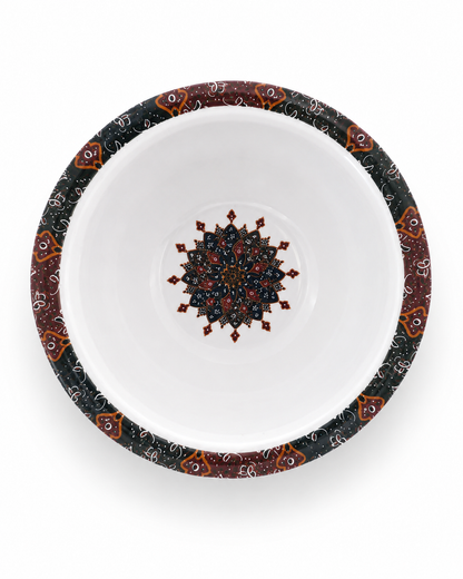 Double Glazed Melamine Dessert Bowl | Serving Bowl Without lid