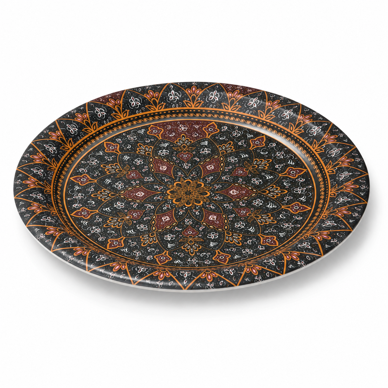 Double Glazed Melamine Serving Dish | Rice Dish