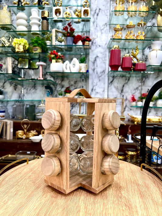 Wooden Spice Rack Premium Quality